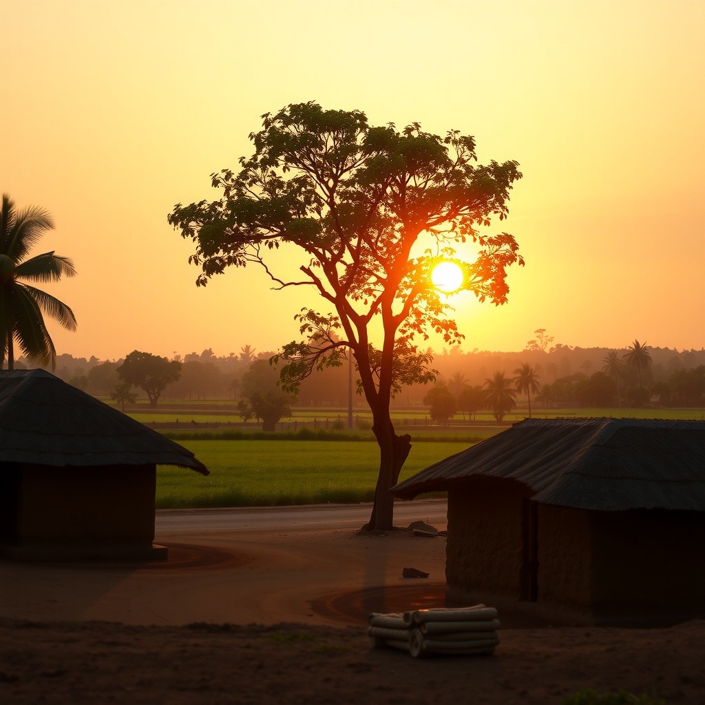 Life in a Ghanaian Village: Children and Parents