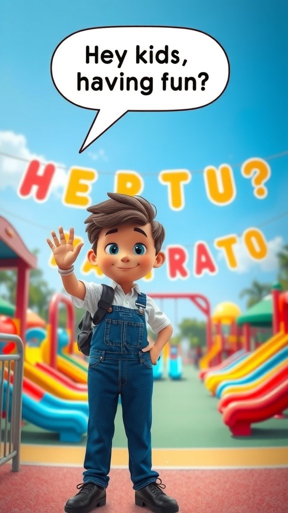 Playful Ad Creation for Kids