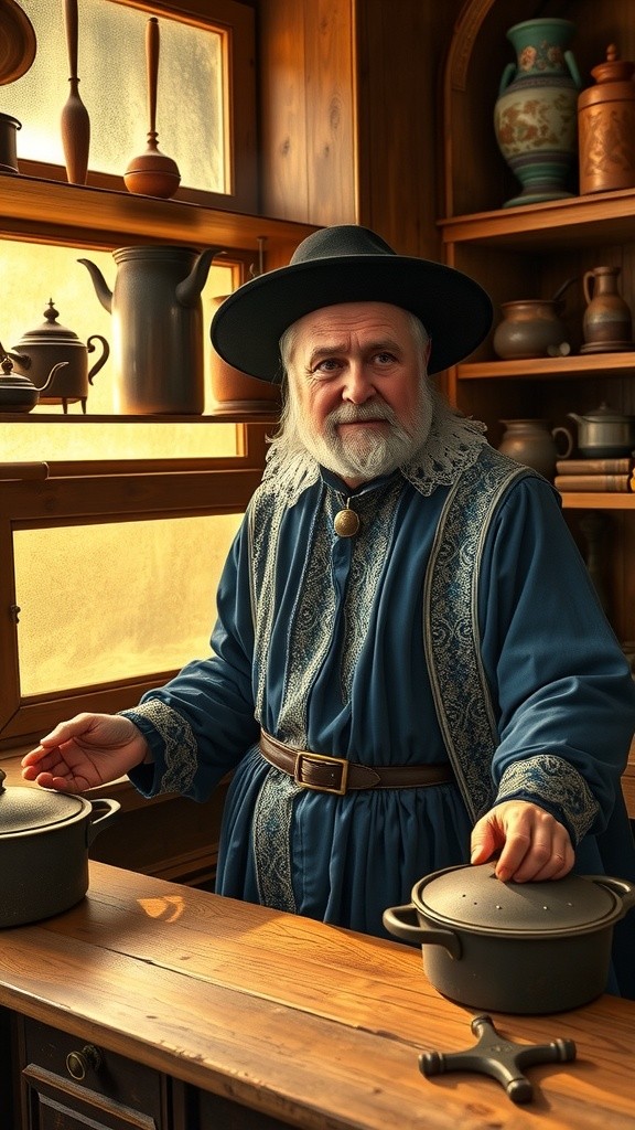 Cooking in an Old House