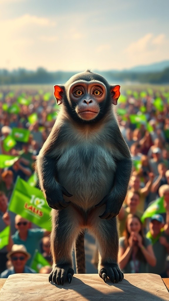 বানরের ভোট বক্তৃতা