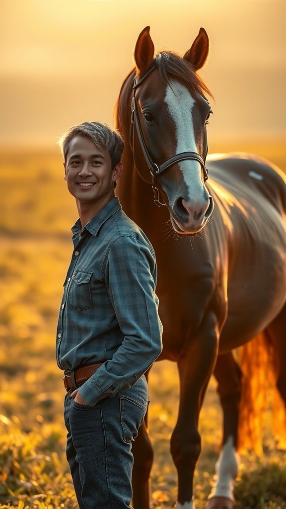 Kecepatan dan Ketangguhan: Balapan Kuda di Golden Hour