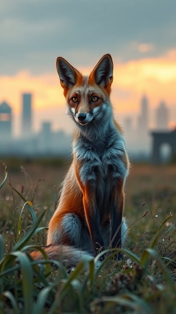 Nature's Embrace: Chronicles of a Fox