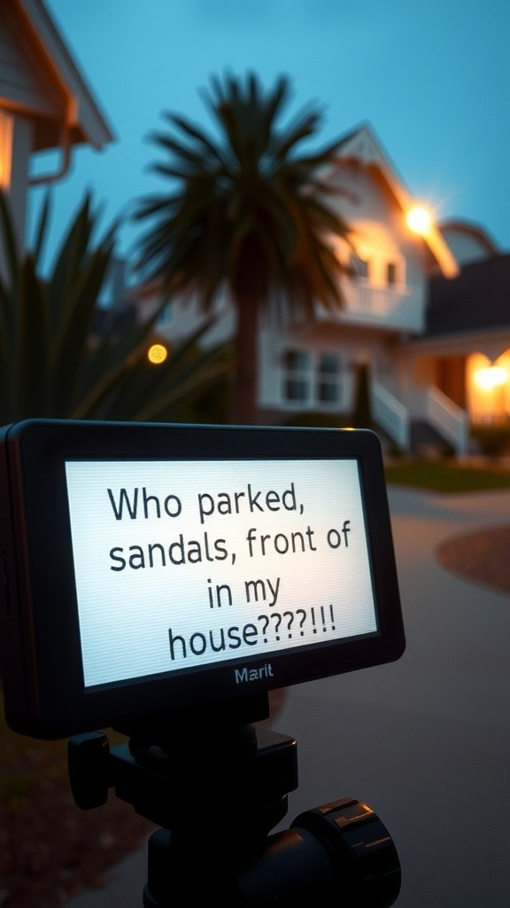 Misteri Sandal di Depan Rumah