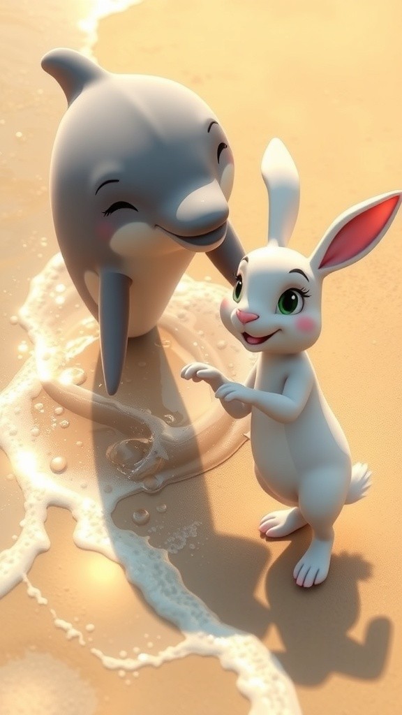 The Fish and the Rabbit's Adventure