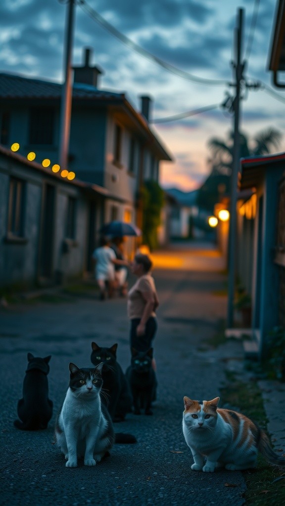 Perang Kucing di Bawah Bulan