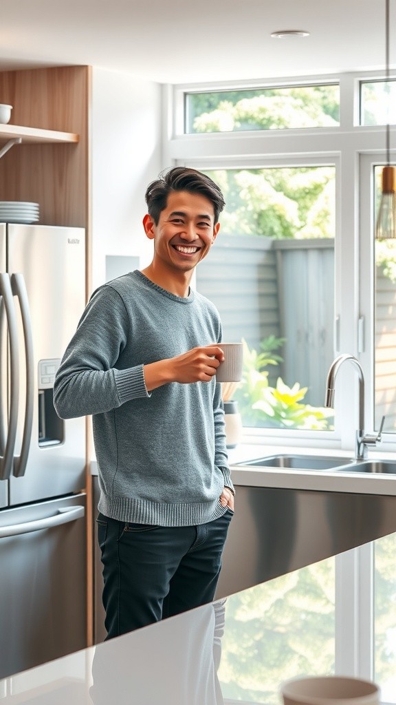 Kegiatan Koki di Dapur Modern