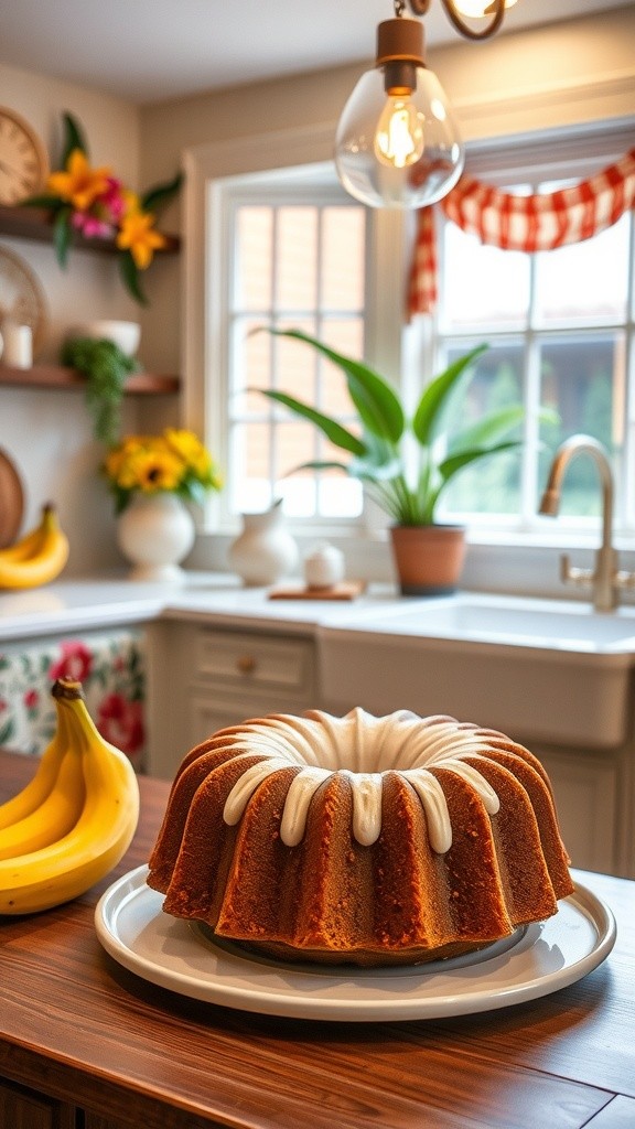 Hummingbird Bundt Cake: A Tropical Southern Delight