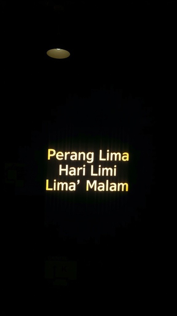 Perang Lima Hari Lima Malam