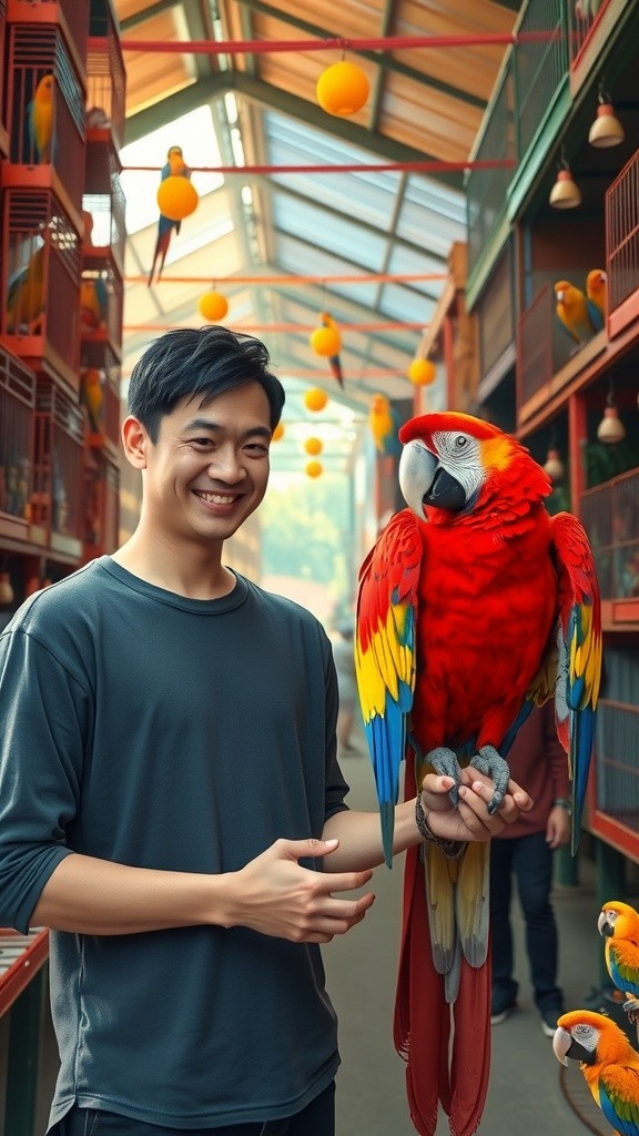 Burung Bicara dan Persahabatan Baru