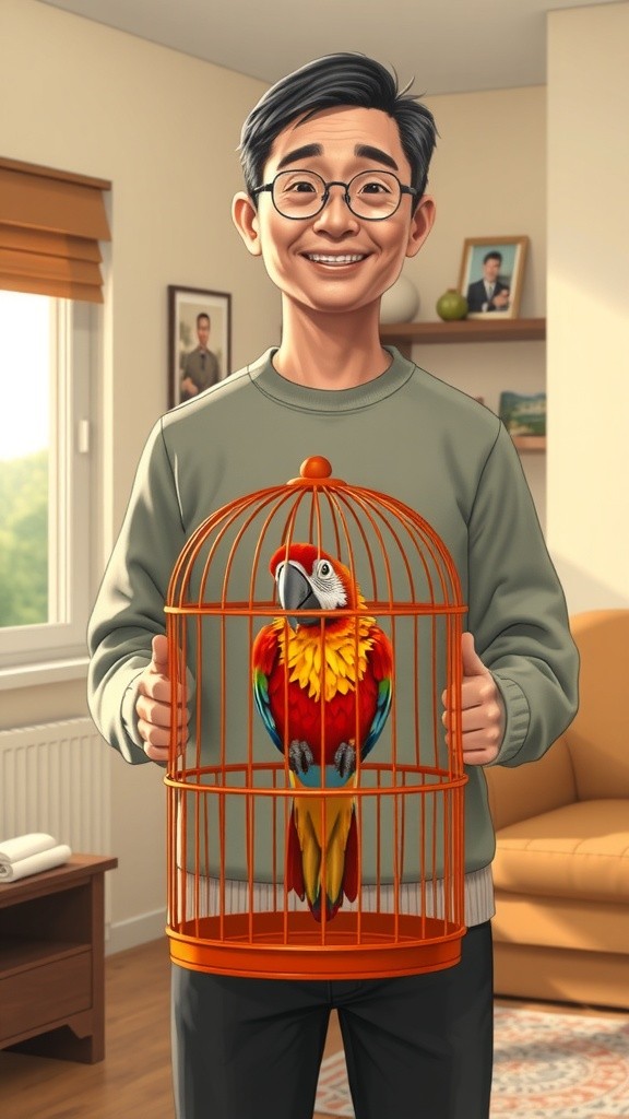 Burung Beo Pintar yang Mengungkap Rahasia