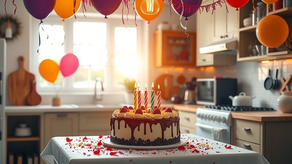 मोहित के बर्थडे पार्टी की तैयारी