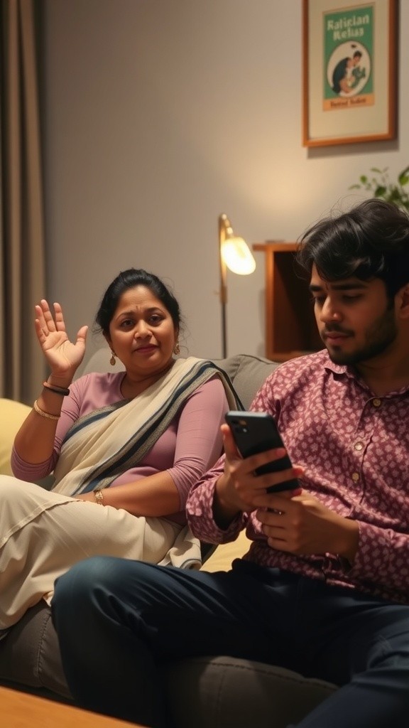 Maa ki Batein aur Beta Ka Phone! (copy)