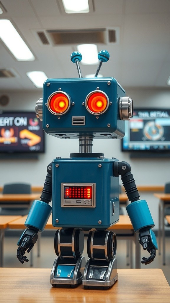 Robot yang Mengajarkan Sejarah dan Humor