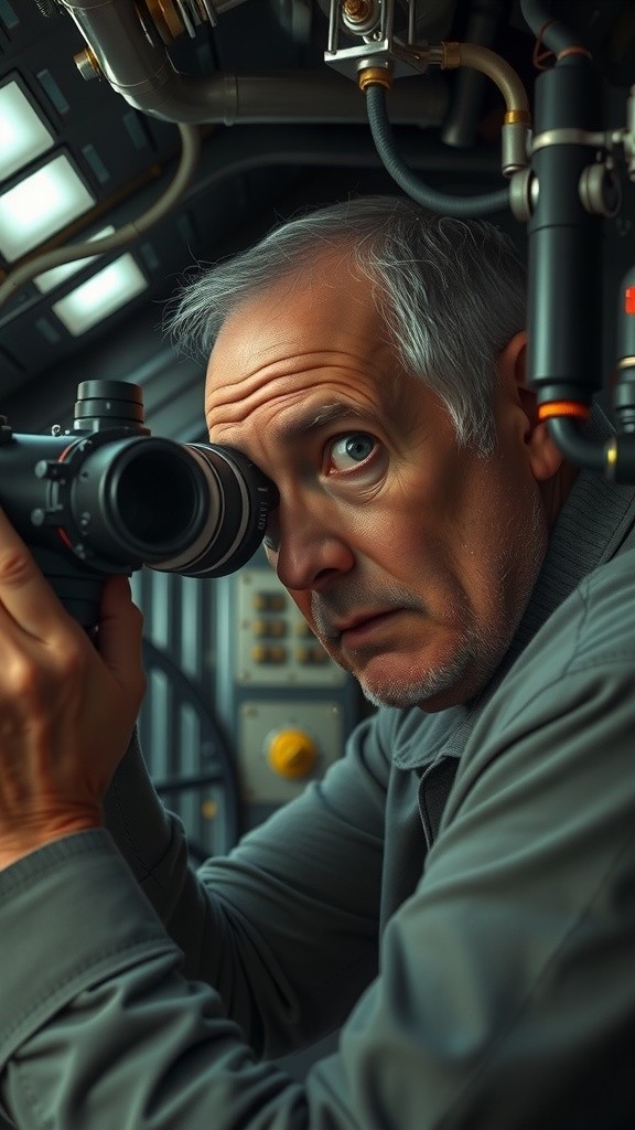 Underwater Mysteries: Encounter with Bioluminescent Creatures