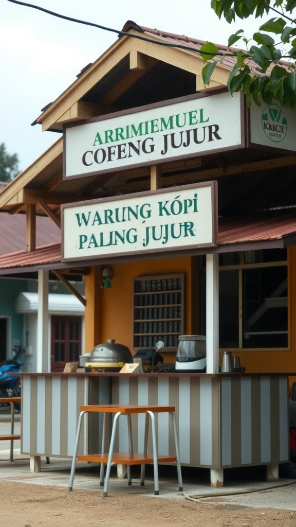 Kepatuhan Jujur di Warung Kopi