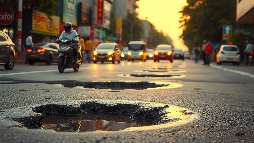 Pothole Grievance: A Tale of Frustration