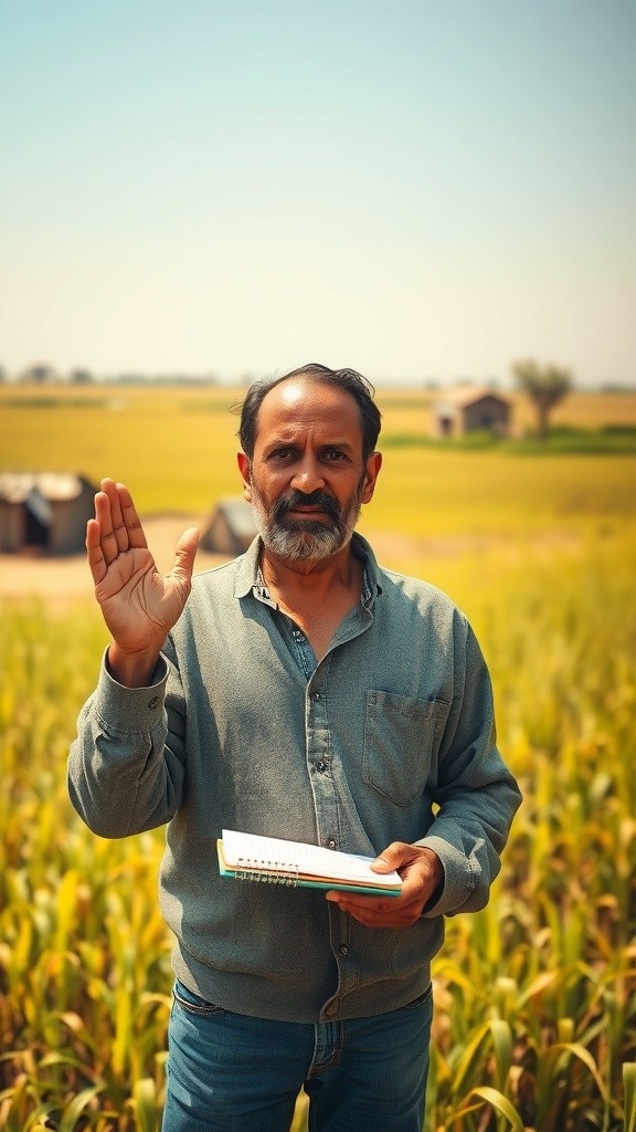 गांव वाले का राधेश्याम जी को समर्थन (copy)