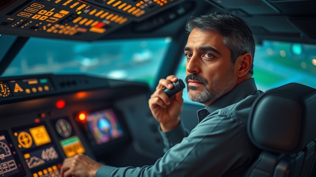 جولة جوية فوق قطر مع الكابتن محمد