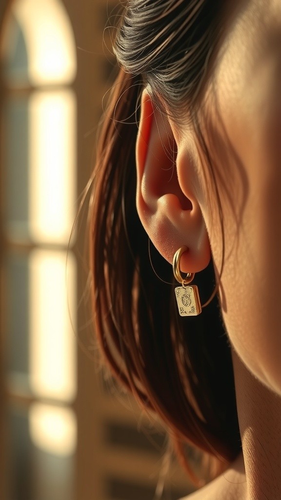 Karat Card Women's Gold Plated Earrings