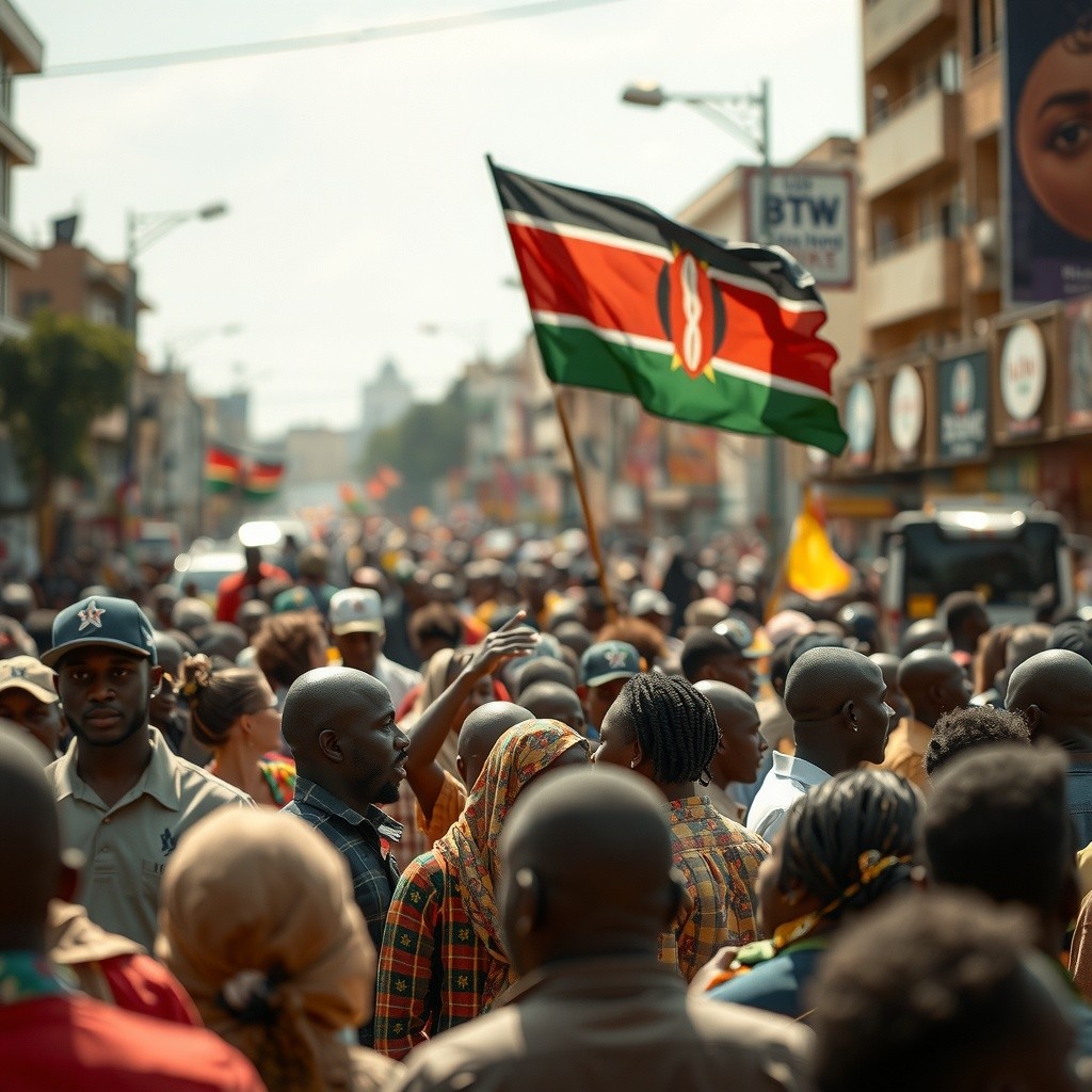 Coffee & Surprises: A Flirty Encounter in Nairobi