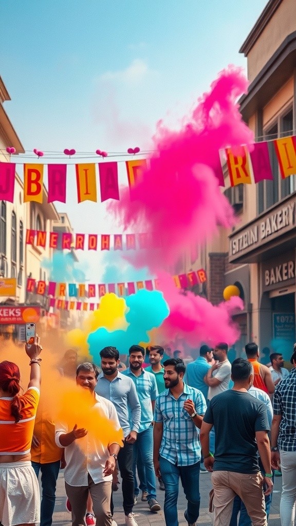 Holi Delight: Celebrate with JBR INTERNATIONAL Bakery!