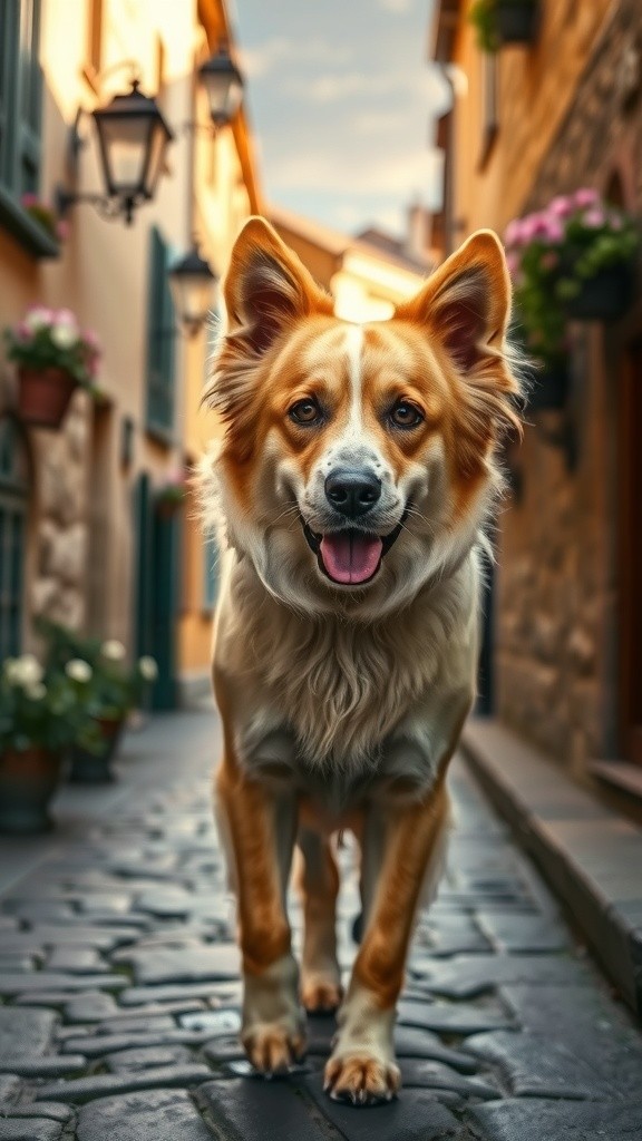 آرام سے کھانے والا کتا