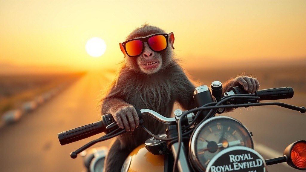 Monkey on a Bullet: Epic Wheelie Adventure