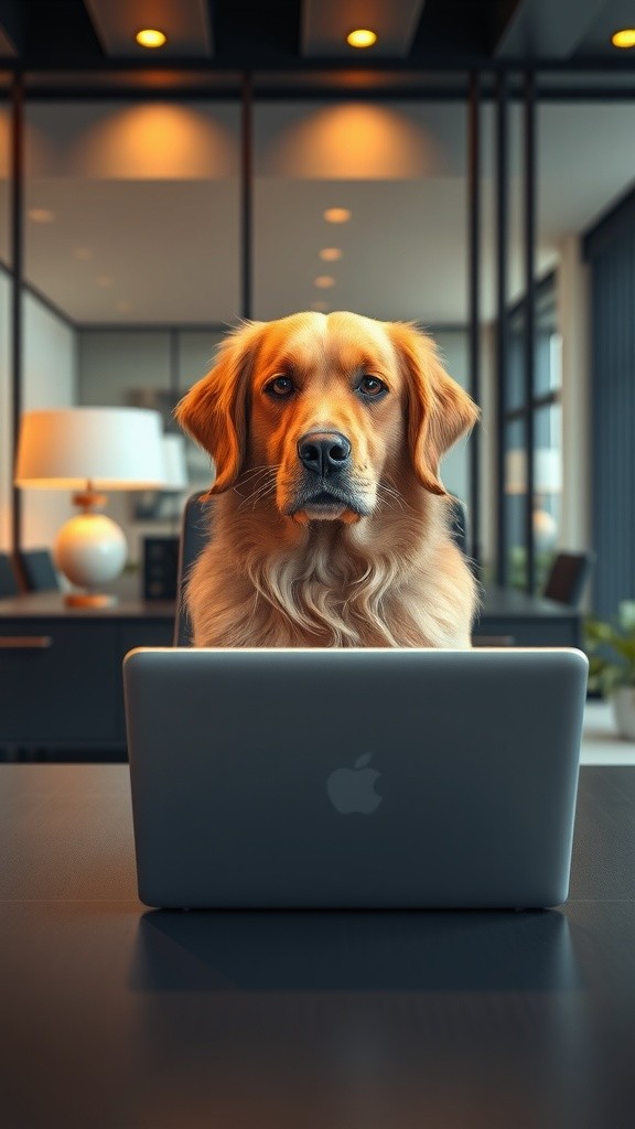 POV: Your Golden Retriever is the CEO