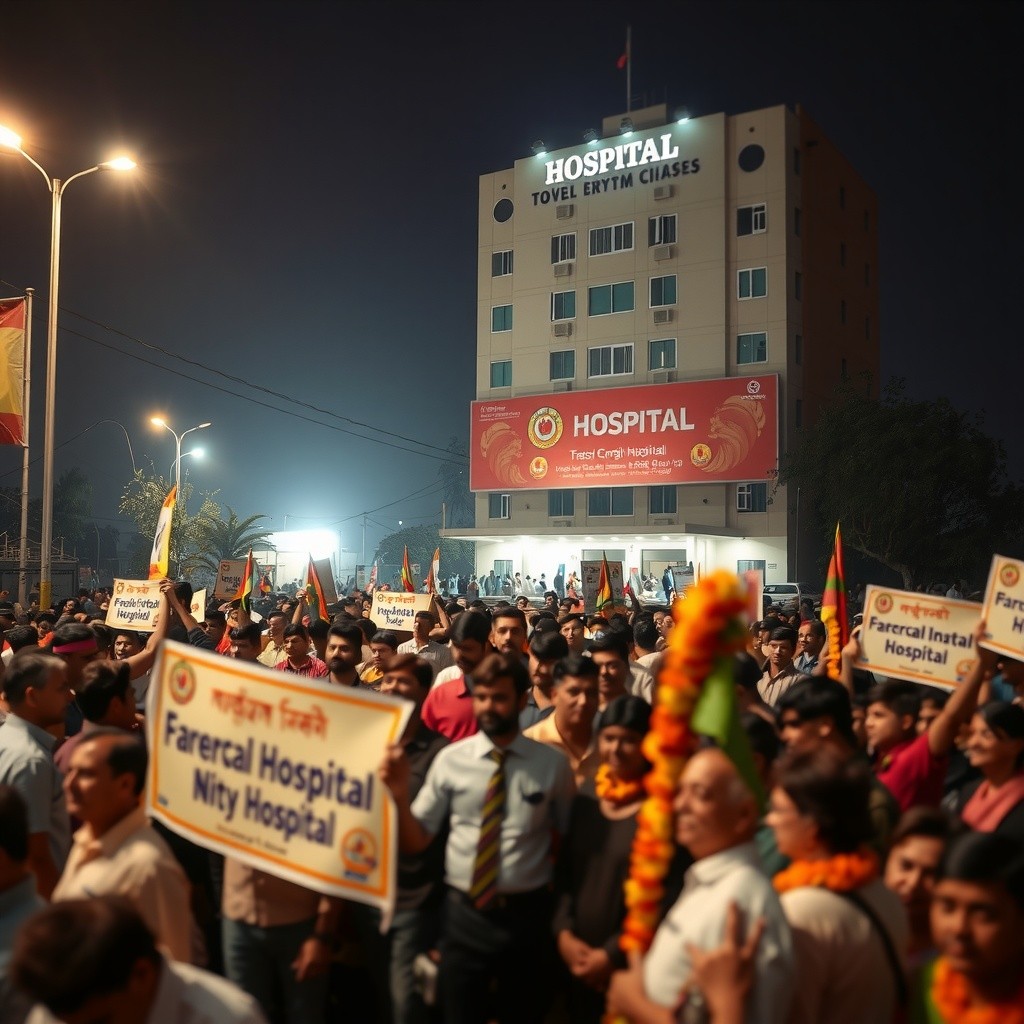 Hope and Unity: The Crowd for Abhishek