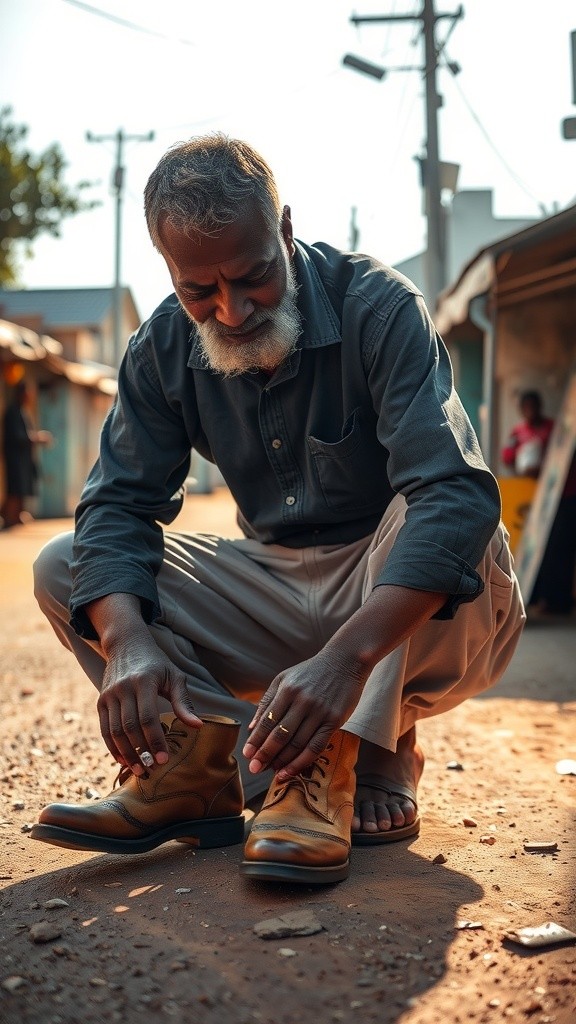 From Shoeshine to Success: Kwame's Inspiring Journey