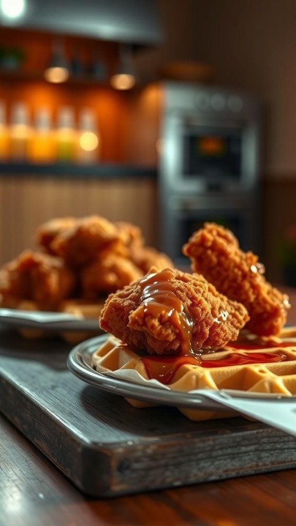 Delicious Chicken & Waffle Sliders Tutorial