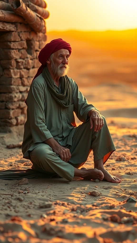 Echoes of the Desert: A Shepherd's Tale