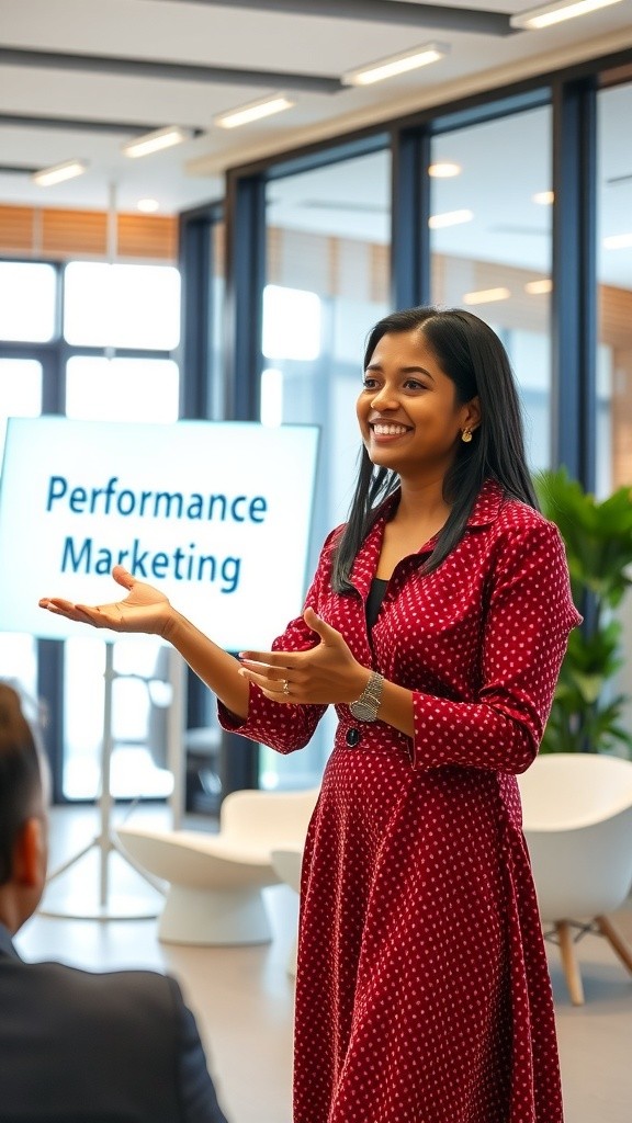 प्रदर्शन मार्केटिंग का महत्व