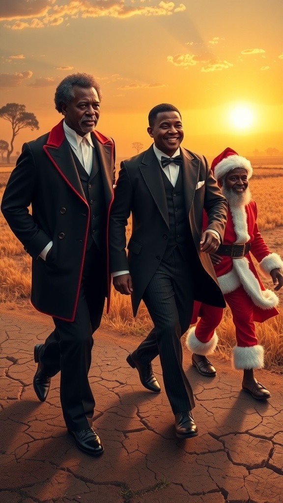 Farming in Bolgatanga: Four Ghanaian Men at Work