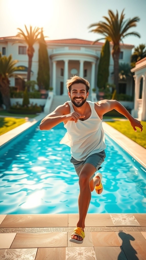 From Pool Boy to Rich Man