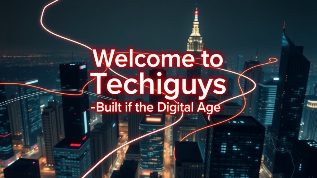Techiguys: Innovating the Digital Future