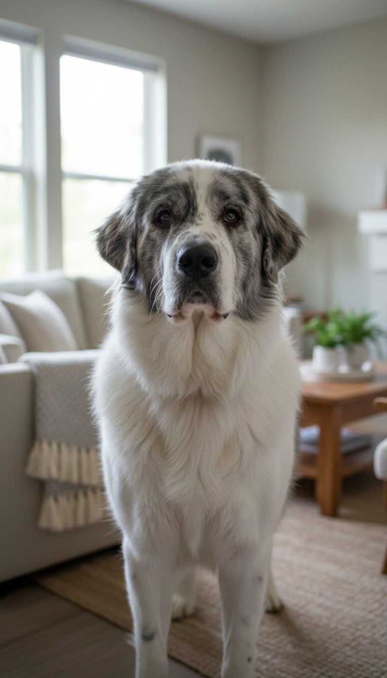 Living With a Great Pyrenees: Day 1 - Not Prepared for a Security System
