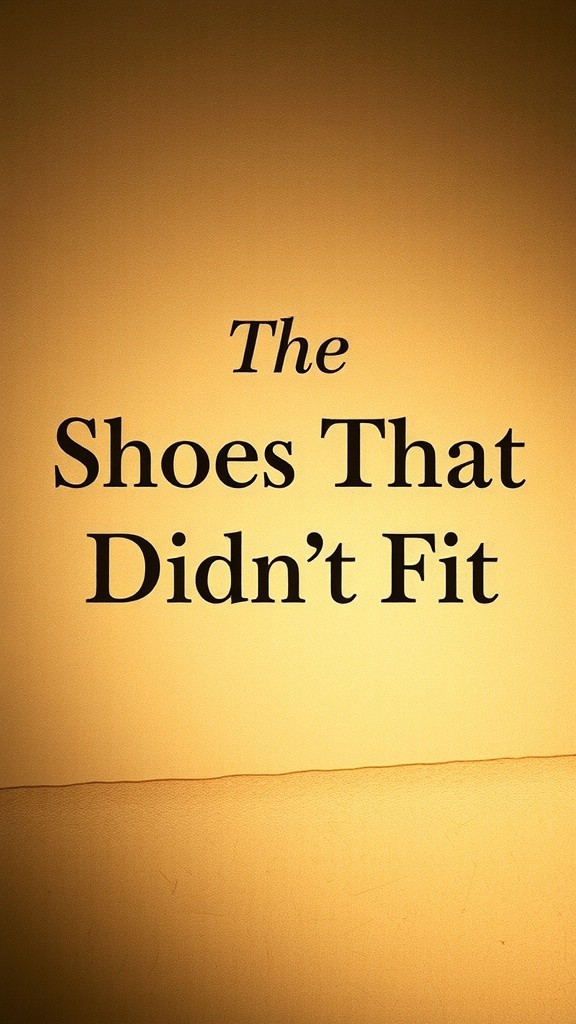 The Shoes That Didn’t Fit