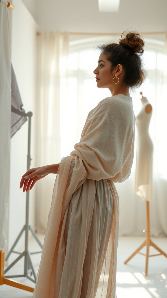 गर्मियों में मलमल और लिनन की जादुई दुनिया