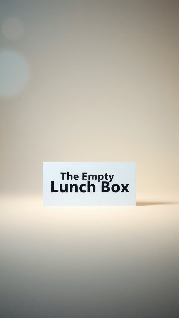 The Hidden Heart Behind an Empty Lunch Box