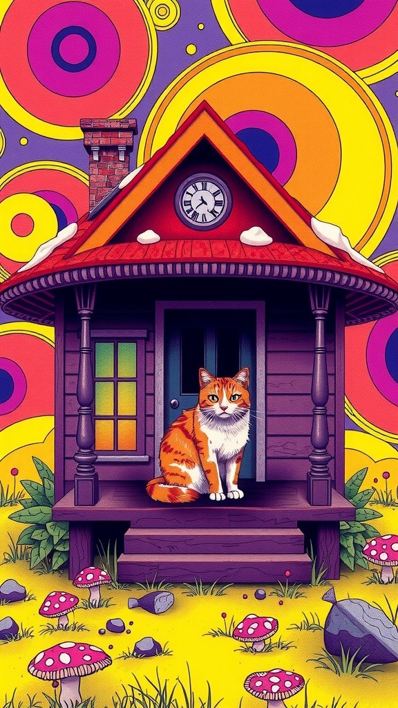 Tompel Si Kucing Penasaran: Misteri Pintu Kecil