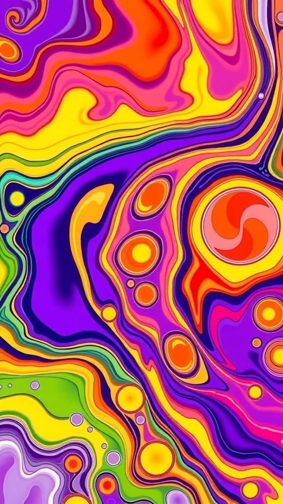 Cosmic Reverie: A Dance of Infinite Colors