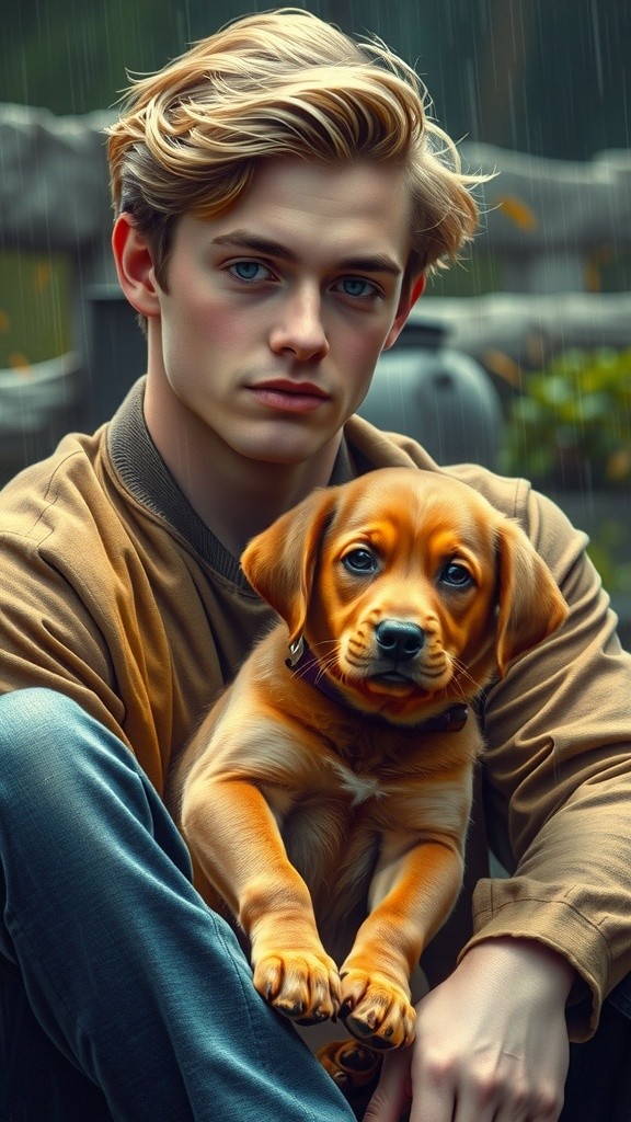 A Boy and His Puppy: A Journey of Love and Loss