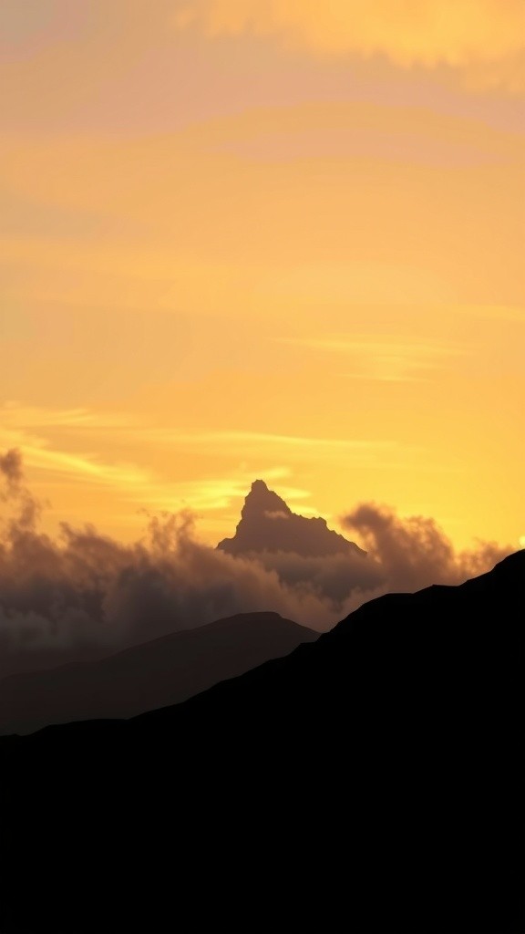 Bayangan di Puncak Gunung: Misteri di Gunung Lawang