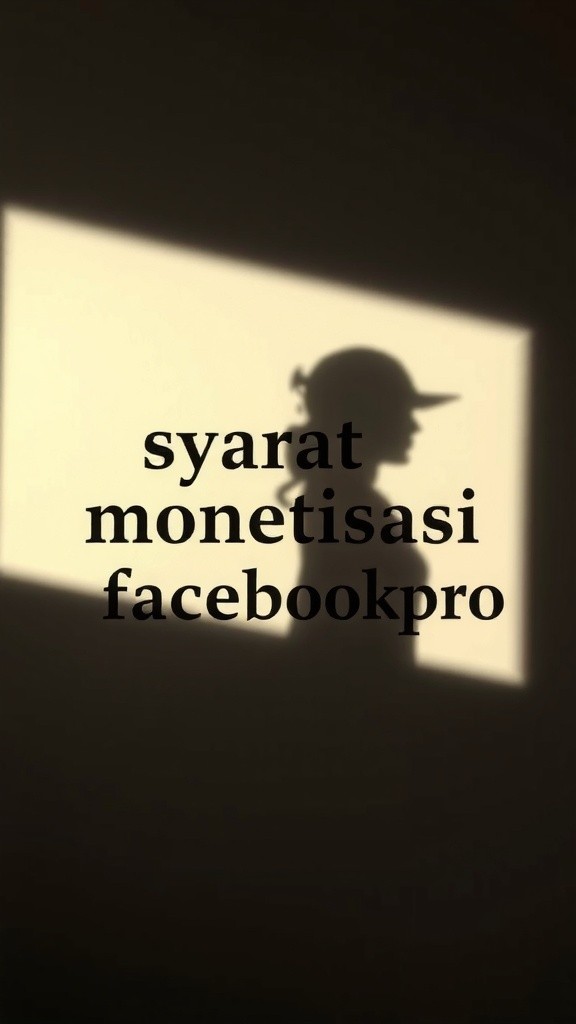 Syarat Monetisasi Facebook Pro: Panduan Lengkap