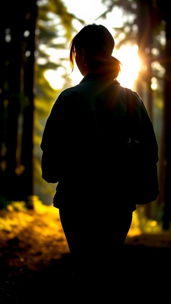 Patung Misterius di Hutan