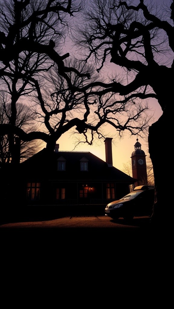 The Haunted Villa: A Jinn's Lurking Presence
