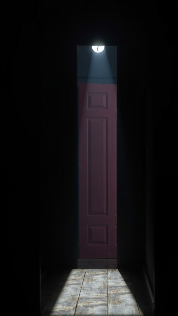 Bayangan Anak Kecil di Rumah Hantu