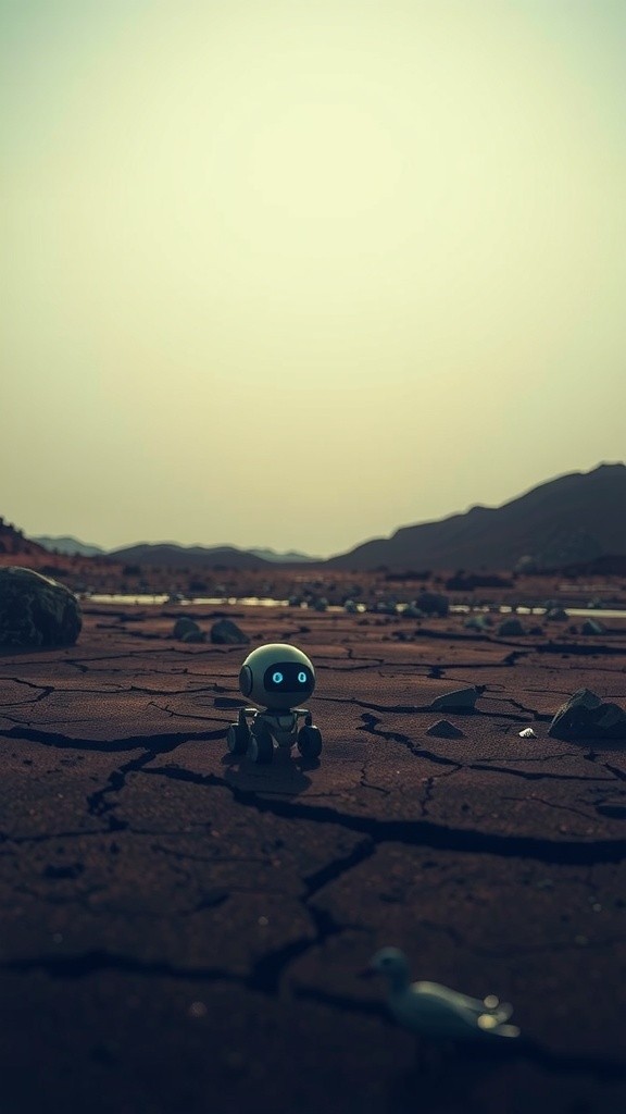 Echoes of Solitude: The Martian Signal