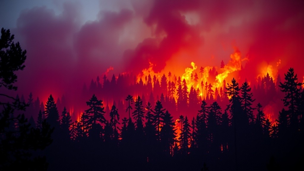 Wildfire Crisis Threatens City and Jungle